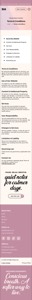 SIA wellness mobile terms and conditions page